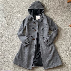 ModCloth Set For The Solstice Coat in Pepper(NWOT)